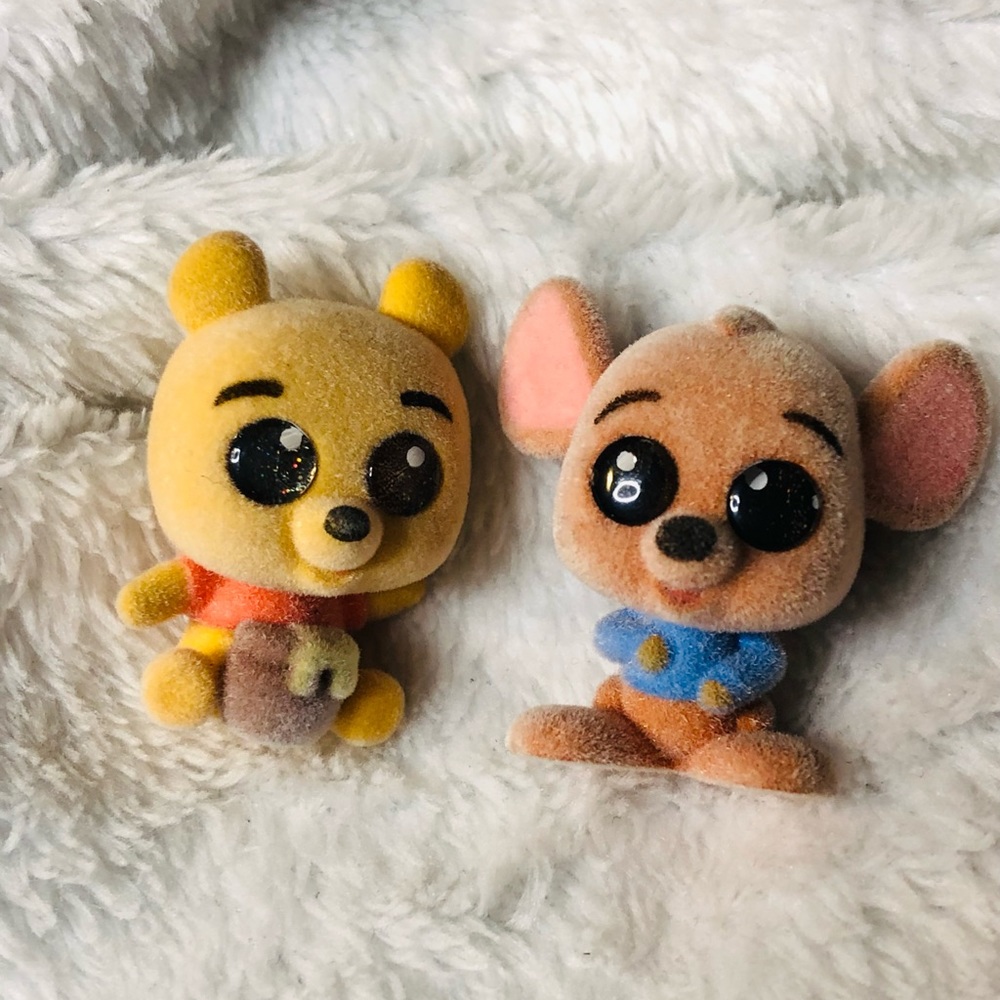 Disney Doorables LOT OF TWO Winnie the Pooh - Winnie the Pooh and Roo OPENED NEW